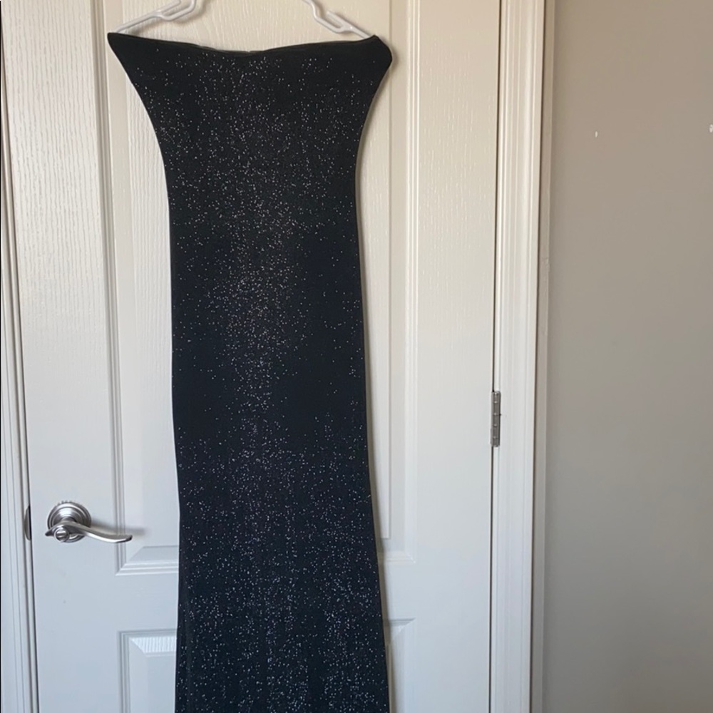 Long black dress